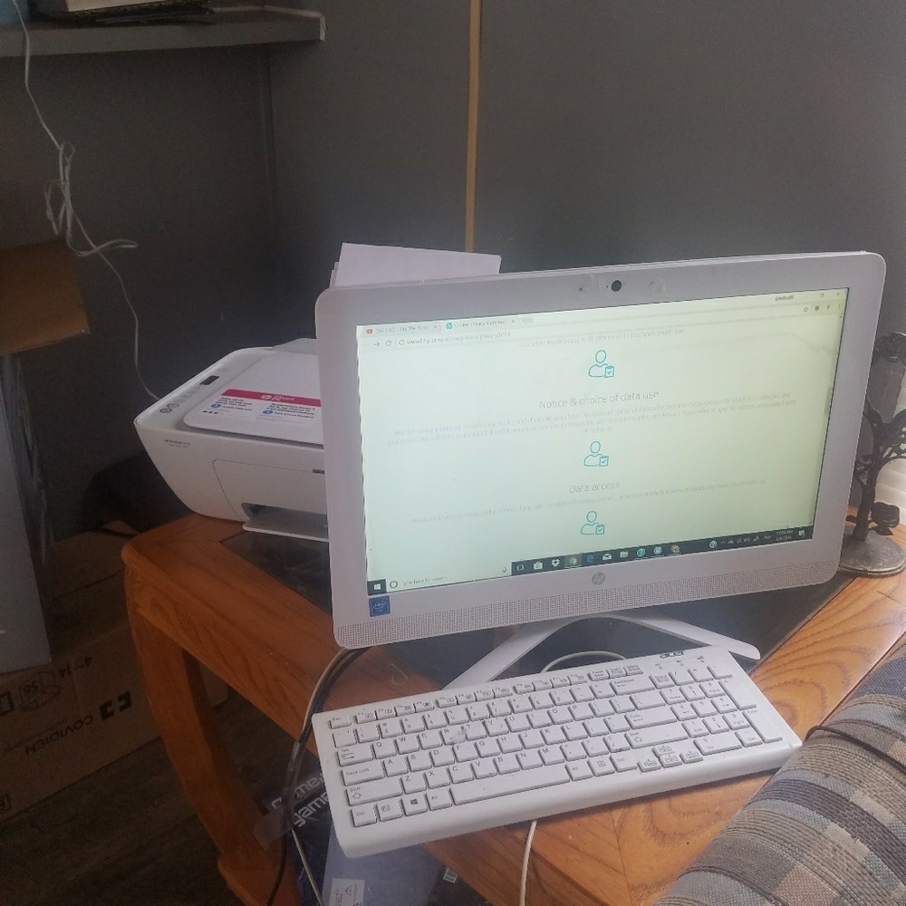 All in one HP and printer